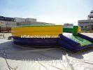 Competitive Inflatable Mechanical Bull , PVC Inflatable Mat with Mechanical Rodeo Bull Machine