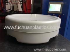 White blow molding of plastic water beach umbrella base material:HDPE