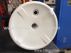 White blow molding of plastic water beach umbrella base material:HDPE