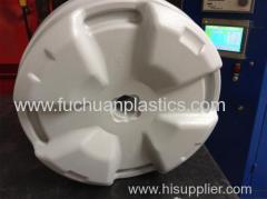 White blow molding of plastic water beach umbrella base material:HDPE