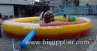 Cool Inflatable Sports Games , PVC Material Inflatable Mat with Mechanical Bull