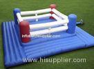 Portable Inflatable Sports Games For Kids , PVC Inflatable Boxing Ring Court