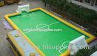 11 Person PVC Inflatable Football Field , Football Game Inflatable Field for Outdoor Sport