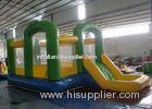 Inflatable Jumping House Combo , Inflatable Bouncy Castle With Water Slide