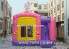 Fire Resistant Inflatable Combo 4 In 1 Combo Bounce House With Slide