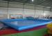 Customized Big Inflatable Garden Swimming Pools With CE / UL Blower