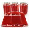 Customized logo printed get+ PVC wine cooler bags , single beer bottle cooler