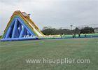 Safety Outdoor Large Blow Up Water Slide For Giant Inflatable Games