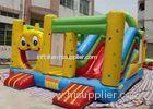 5 5 m Cute Cartoon Inflatable Bounce House Slide Combo For Children