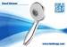 Round Traditional ABS Chrome Detachable Shower Head Hand Held Water Saver