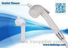 Single Function Bidet Sprayer White Abs Plastic , Toilet Bidet Attachment Handheld