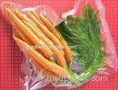 Food PA / PE Resilient Vacuum Packaging Pouches for Fresh Vegetable