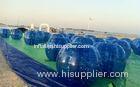 EN14960 Blue Giant Hamster Ball Inflatable Body Ball Soccer For Commercial