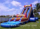 Interesting Inflatable Water Slide , Banzai Inflatable Outdoor Water Slide