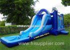 Mini Backyard Inflatable Water Slides / Amusement Park Water Slide And Bouncer