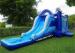 Mini Backyard Inflatable Water Slides / Amusement Park Water Slide And Bouncer