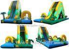 Environmental Outdoor Inflatable Water Slides With Durable PVC Tarpaulin