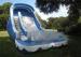 Cool Inflatable Adult Water Slide / Blue Backyard Inflatable Wet Slide