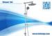 Bathroom Wall Mounted Raindrop Shower Columns Set ABS Chrome Plated