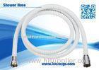 Bath White spiral PVC Flexible Shower Hose 1.5m with G1/2