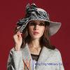 OEM Fashion Ribbon Band Ladies Fedora Wool Felt Hats /Big Brim Wool Hat