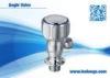 Chromed Bathroom Angle Valve Zinc Bathroom Accessories For Hotel , Home