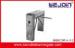 Full Automatic Stainless Steel Tripod Turnstile Gate With RS232 Interface