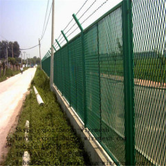 The Expended steel fence