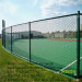 Extruded vinyl chain link fence