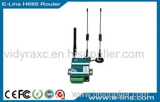 Serial RS232 RS485 3G HSDPA Router With RJ45 Sim Card Slot H685
