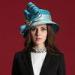 Custom Unique Design Fashion Church Hats For Lady In Party 57CM