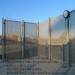 The Perforated metal fence