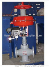 Pneumatic three way control valve