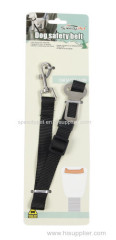 Car safety Belt Dog Collar Harness