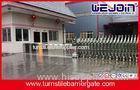 Passage Controlled Access Turnstiles Swing Barrier Gate In Stainless Steel