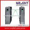 Half Height Safety Barrier Gate Controlled Access Flap Turnstiles