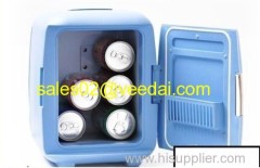 Car Cooler and Warmer Box/6L wine cooler/air cooler/bottle cooler/beer thermo electric box/mini bar fridge
