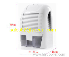 1500ml water tank mini plastic household mini dehumidifier