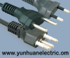 Brazil NBR 14136 Power Cord Plug Flexible Cable