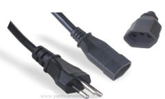 Brazil Inmetro Power Supply Cord AC Plug Cable