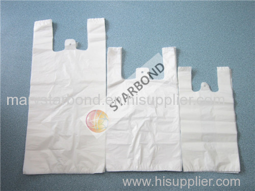 plastic shopping bags on roll