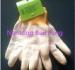 Seamless CE PU Coated Glove , 13 Gauge Polyester Lined Fingertip Coated PU Glove