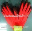 13Gauge Red PU Coated Glove Jonnyma Seamless Lined Dip with 5 Level PU Cut-resistance