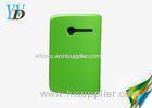 Portable Rechargeable Green ABS Plastic 6000 mAh Lithium Ion Power Bank