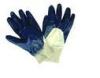 S Protective Hand Gloves With Nitrile Full Coated For Warehousing / Construction
