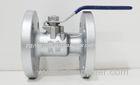 0.35MPa 40mm SS High Temperature Ball Valves For Water Steam / Oil Pipelines