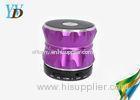 Smart FM TF Aluminum Alloy Portable Bluetooth Speaker With Built-in Microphone