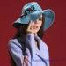 3cm satin sweatband Leisure Womens Leisure Wool Fedora Hats For Church