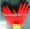 Durable Cut Resistant Glove Red Pu Coated With 5 Level PU Cut-Resistance