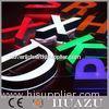 Colored Mini Edge - Lit + Backlit Acrylic 3D Sign Letters / LED Resin Words